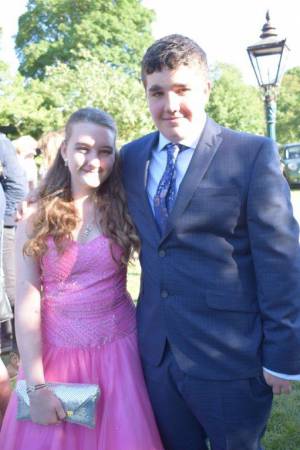 Wadham School Yr 11 Prom – June 26, 2018: Year 11 students at Wadham School in Crewkerne celebrated their end-of-school prom in traditional style at Haslebury Mill. Photo 15