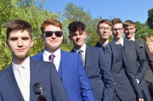 Wadham School Yr 11 Prom – June 26, 2018: Year 11 students at Wadham School in Crewkerne celebrated their end-of-school prom in traditional style at Haslebury Mill. Photo 25
