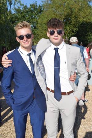 Wadham School Yr 11 Prom – June 26, 2018: Year 11 students at Wadham School in Crewkerne celebrated their end-of-school prom in traditional style at Haslebury Mill. Photo 6