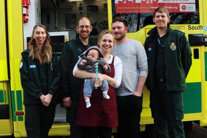 ILMINSTER NEWS: Premature birth mum thanks ambulance team