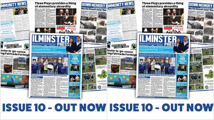 ILMINSTER NEWS: Don’t forget to pick-up your FREE copy of Ilminster Press