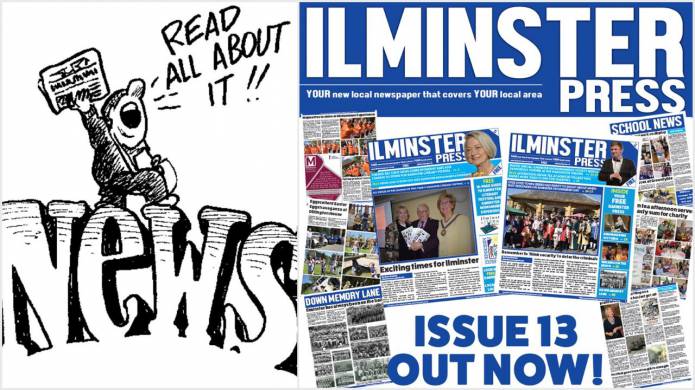 ILMINSTER NEWS: May edition of Ilminster Press community newspaper is flying off the shelves