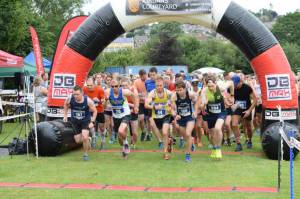 Minster Milers Mash 10k Part 1 – June 30, 2019:  The Ilminster-based Minster Milers running club held its first-ever Minster Milers Mash 10k. Photo 20