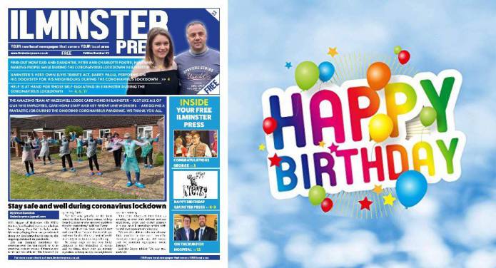 ILMINSTER NEWS: Thank you for your fantastic support as Ilminster Press reaches second anniversary