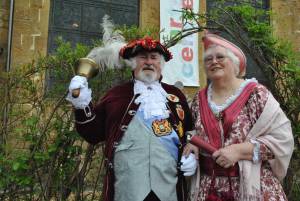 Ilminster town criers competition - May 7, 2016: Town criers from far and wide came to Ilminster to shout all about it in a competition. Photo 2