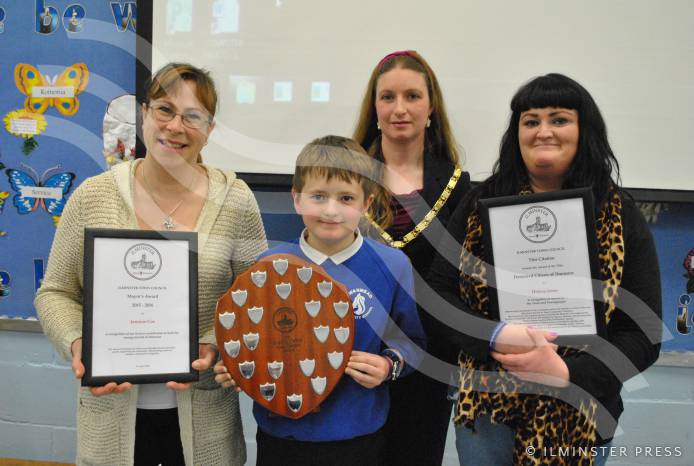 SCHOOL NEWS: Swanmead’s pride at Aidan’s award
