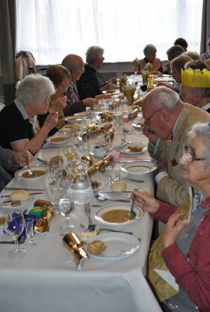 Senior Citizens Lunch - January 2016: The New Year got off to the traditional start with the annual Senior Citizens Lunch at the Shrubbery Hotel.  Photo 11
