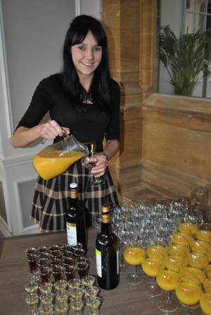 Senior Citizens Lunch - January 2016: The New Year got off to the traditional start with the annual Senior Citizens Lunch at the Shrubbery Hotel.  Photo 1