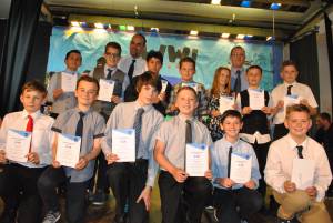Ilminster Town Youth FC - May 2016: The annual celebration of achievement for Ilminster Youth FC was held at Swanmead School on May 22, 2016. Photo 12