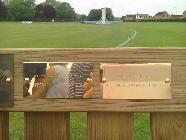 ILMINSTER NEWS: Memorial bench unveiled at Recreation Ground Photo 1