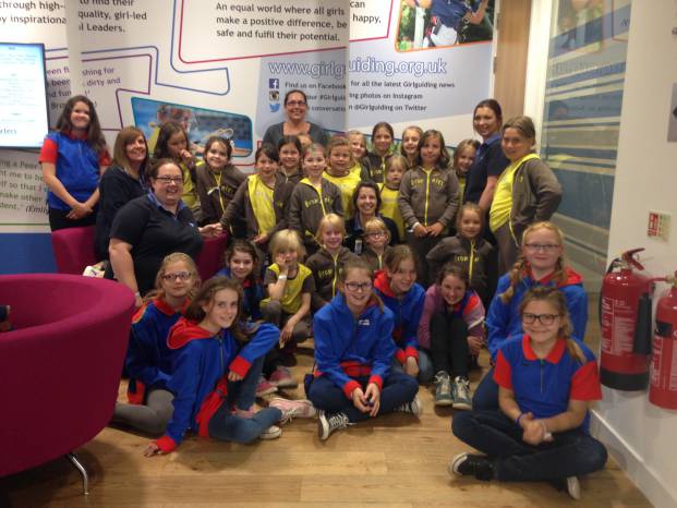CLUBS AND SOCIETIES: Ilminster Brownies and Guides visit the capital