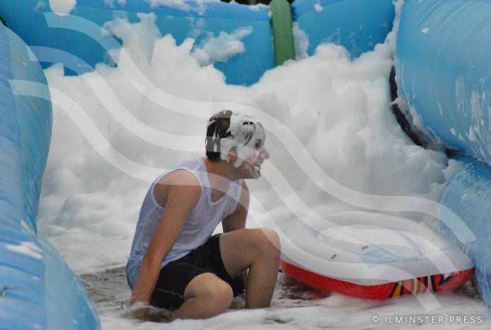 ILMINSTER NEWS: Giant water slide makes a splash for new Archie Gooch Pavilion