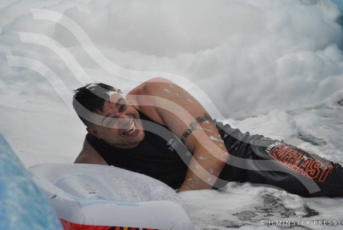 ILMINSTER NEWS: Giant water slide makes a splash for new Archie Gooch Pavilion