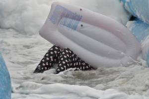 Ilminster Town FC fun day Part 12 – July 9, 2016: A giant water slide was the star attraction at a family fun day held to celebrate Ilminster Town Football Club’s new Archie Gooch Pavilion headquarters in Britten’s Field. Photo 29