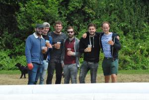 Ilminster Town FC fun day Part 23 – July 9, 2016: A giant water slide was the star attraction at a family fun day held to celebrate Ilminster Town Football Club’s new Archie Gooch Pavilion headquarters in Britten’s Field. Photo 10