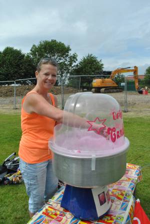Ilminster Town FC fun day Part 24 – July 9, 2016: A giant water slide was the star attraction at a family fun day held to celebrate Ilminster Town Football Club’s new Archie Gooch Pavilion headquarters in Britten’s Field. Photo 12