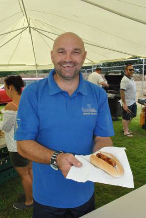 Ilminster Town FC fun day Part 24 – July 9, 2016: A giant water slide was the star attraction at a family fun day held to celebrate Ilminster Town Football Club’s new Archie Gooch Pavilion headquarters in Britten’s Field. Photo 4