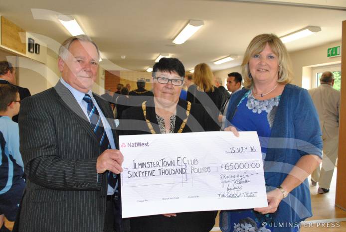 ILMINSTER NEWS: Official opening for Archie Gooch Pavilion