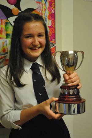 Swanmead School celebration of achievement Pt 3 – July 18, 2016: Main award winners at Swanmead School’s Celebration of Achievement Evening in Ilminster. Charley Jeffrey - winner of the Headteacher's Award.