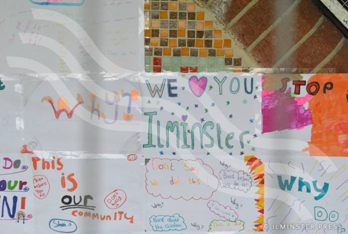 ILMINSTER NEWS: Children tell yobs - stop vandalising our play area! Photo 8