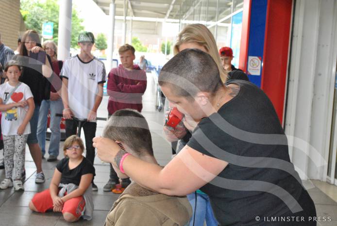 ILMINSTER NEWS: Family overwhelmed by head shave support Photo 11