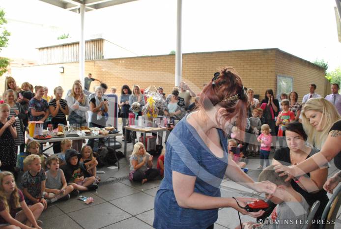 ILMINSTER NEWS: Family overwhelmed by head shave support Photo 6