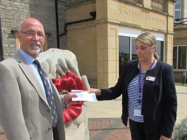 CLUBS AND SOCIETIES: Ilminster Royal British Legion branch supports Legion homes