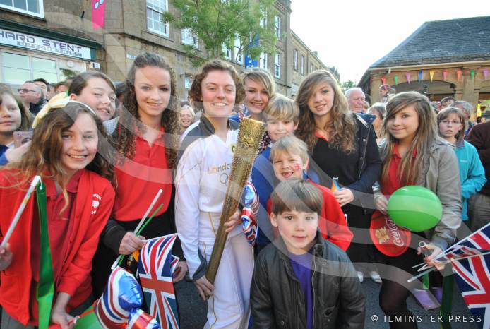 FLASHBACK: The day the Olympic Torch came to Ilminster