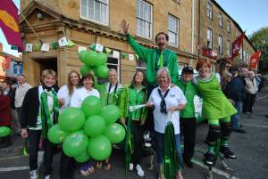 Olympic Torch Relay in Ilminster Pt 1 – May 22, 2012: FLASHBACK to when the Olympic Torch came through Ilminster on its way to the London Olympics of 2012. Photo 1