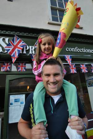 Olympic Torch Relay in Ilminster Pt 1 – May 22, 2012: FLASHBACK to when the Olympic Torch came through Ilminster on its way to the London Olympics of 2012. Photo 15