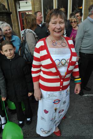 Olympic Torch Relay in Ilminster Pt 2 – May 22, 2012: FLASHBACK to when the Olympic Torch came through Ilminster on its way to the London Olympics of 2012. Photo 11
