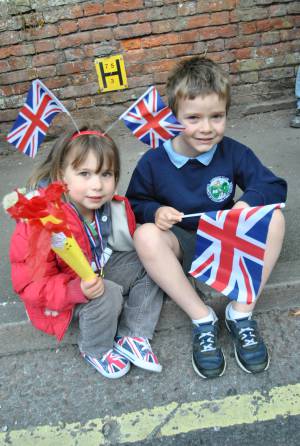 Olympic Torch Relay in Ilminster Pt 2 – May 22, 2012: FLASHBACK to when the Olympic Torch came through Ilminster on its way to the London Olympics of 2012. Photo 14