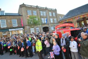 Olympic Torch Relay in Ilminster Pt 2 – May 22, 2012: FLASHBACK to when the Olympic Torch came through Ilminster on its way to the London Olympics of 2012. Photo 20