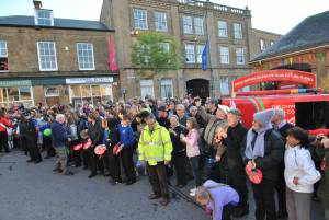 Olympic Torch Relay in Ilminster Pt 2 – May 22, 2012: FLASHBACK to when the Olympic Torch came through Ilminster on its way to the London Olympics of 2012. Photo 21