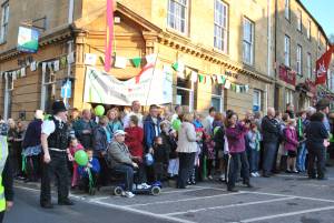 Olympic Torch Relay in Ilminster Pt 2 – May 22, 2012: FLASHBACK to when the Olympic Torch came through Ilminster on its way to the London Olympics of 2012. Photo 3