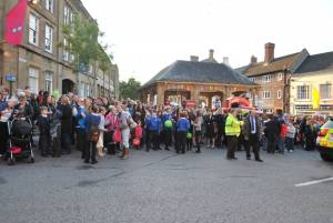 Olympic Torch Relay in Ilminster Pt 2 – May 22, 2012: FLASHBACK to when the Olympic Torch came through Ilminster on its way to the London Olympics of 2012. Photo 8