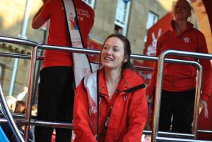 Olympic Torch Relay in Ilminster Pt 3 – May 22, 2012: FLASHBACK to when the Olympic Torch came through Ilminster on its way to the London Olympics of 2012. Photo 10