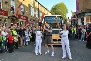 Olympic Torch Relay in Ilminster Pt 3 – May 22, 2012: FLASHBACK to when the Olympic Torch came through Ilminster on its way to the London Olympics of 2012. Photo 1