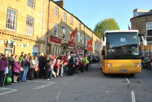 Olympic Torch Relay in Ilminster Pt 3 – May 22, 2012: FLASHBACK to when the Olympic Torch came through Ilminster on its way to the London Olympics of 2012. Photo 14