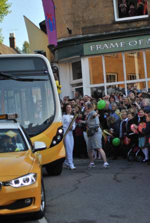 Olympic Torch Relay in Ilminster Pt 3 – May 22, 2012: FLASHBACK to when the Olympic Torch came through Ilminster on its way to the London Olympics of 2012. Photo 2
