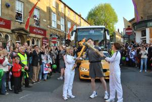 Olympic Torch Relay in Ilminster Pt 3 – May 22, 2012: FLASHBACK to when the Olympic Torch came through Ilminster on its way to the London Olympics of 2012. Photo 24