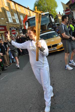 Olympic Torch Relay in Ilminster Pt 3 – May 22, 2012: FLASHBACK to when the Olympic Torch came through Ilminster on its way to the London Olympics of 2012. Photo 25