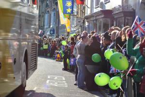 Olympic Torch Relay in Ilminster Pt 4 – May 22, 2012: FLASHBACK to when the Olympic Torch came through Ilminster on its way to the London Olympics of 2012. Photo 10