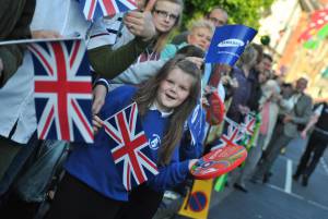 Olympic Torch Relay in Ilminster Pt 4 – May 22, 2012: FLASHBACK to when the Olympic Torch came through Ilminster on its way to the London Olympics of 2012. Photo 13