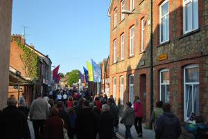 Olympic Torch Relay in Ilminster Pt 4 – May 22, 2012: FLASHBACK to when the Olympic Torch came through Ilminster on its way to the London Olympics of 2012. Photo 17
