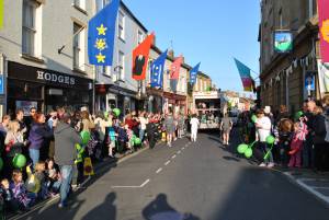 Olympic Torch Relay in Ilminster Pt 4 – May 22, 2012: FLASHBACK to when the Olympic Torch came through Ilminster on its way to the London Olympics of 2012. Photo 3