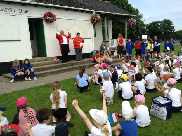 SCHOOL NEWS: Flying the flag for the Olympics Photo 1