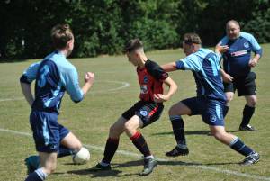 Bradley Cullen Memorial Match - August 2016: Brad's Lads won the annual Memorial Match in Ilminster by beating the Under-16s 5-4. Photo 10