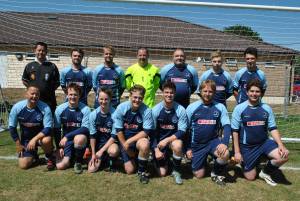 Bradley Cullen Memorial Match - August 2016: Brad's Lads won the annual Memorial Match in Ilminster by beating the Under-16s 5-4. Photo 1