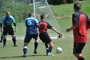Bradley Cullen Memorial Match - August 2016: Brad's Lads won the annual Memorial Match in Ilminster by beating the Under-16s 5-4. Photo 20